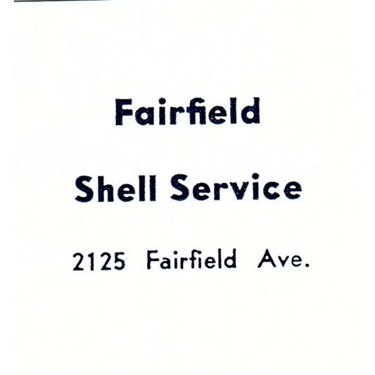 Fairfield Shell Service 2125 Fairfield Ave. Fort Wayne Indiana 1964 Ad AG1-S15