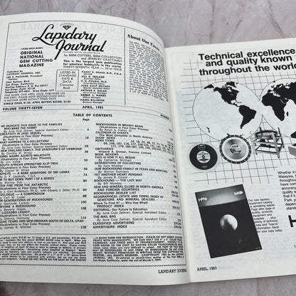 37th Year Rockhound Buyers Guide - Lapidary Journal Magazine - Apr 1983 M23