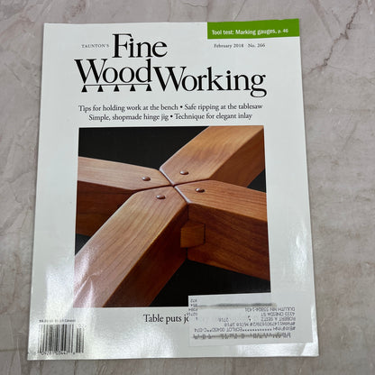 Table Joinery - Feb 2018 No 266 - Taunton's Fine Woodworking Magazine M36