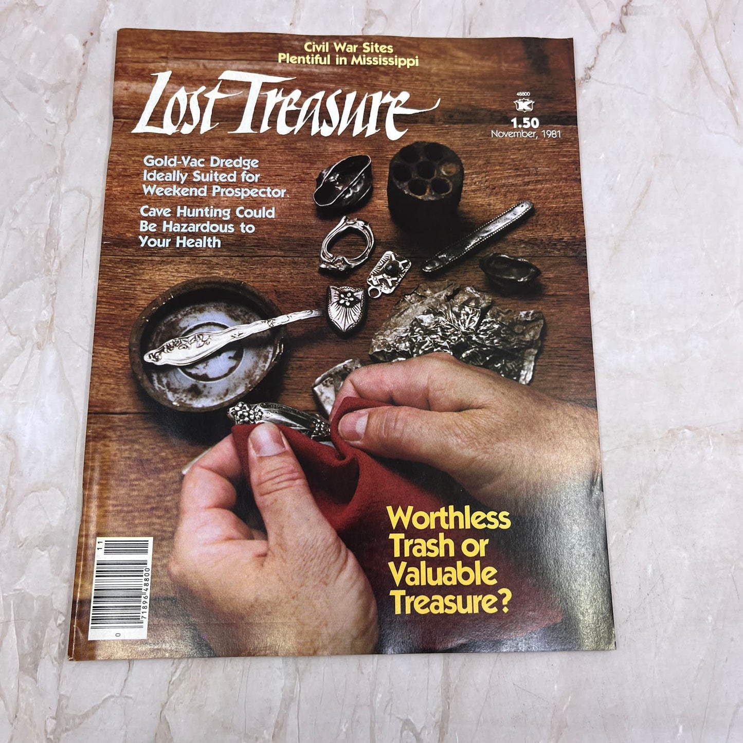 1981 Nov - Lost Treasure Magazine - Treasure Hunting Gold Prospecting M15