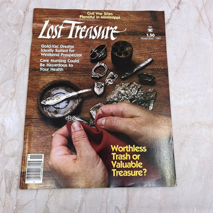 1981 Nov - Lost Treasure Magazine - Treasure Hunting Gold Prospecting M15