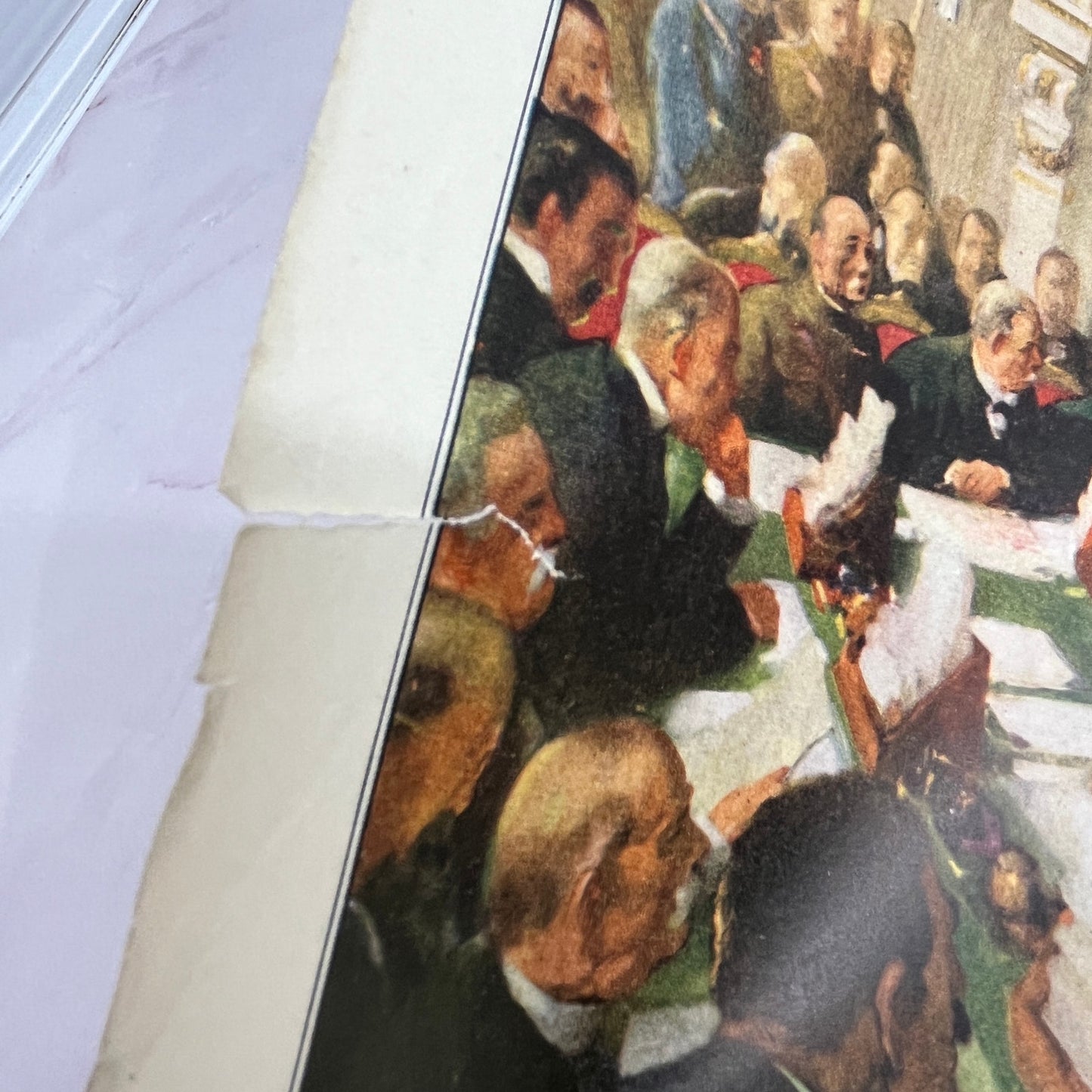 The Peace Conference - Karl Anderson Vintage 11x16" Art Print V21