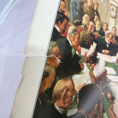 The Peace Conference - Karl Anderson Vintage 11x16" Art Print V21