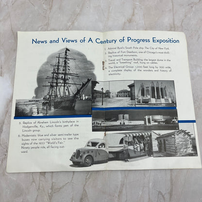 1933 Chicago World's Fair Win a Free Trip Booklet Swift & Company H4-6