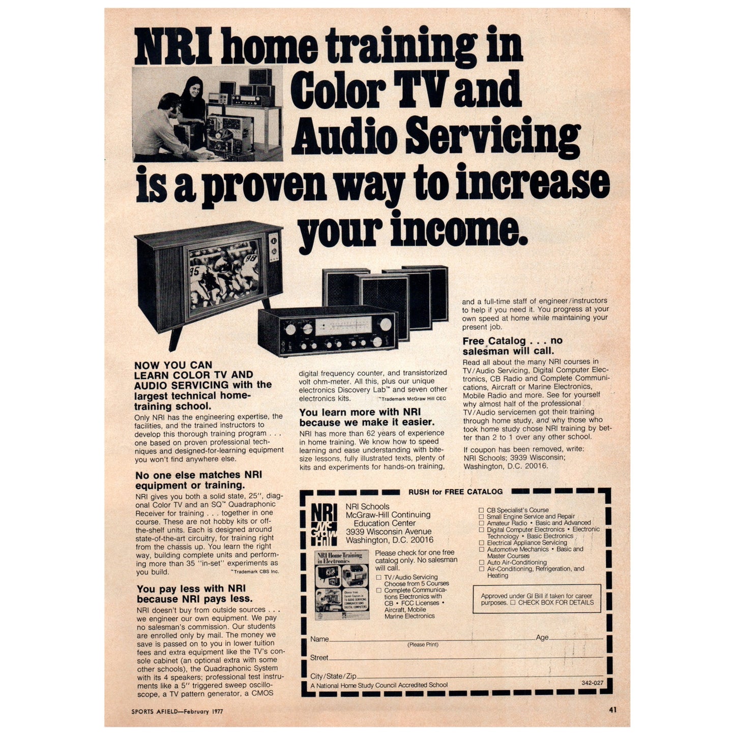 How a Circular Saw Changed My Life - Rockwell International 1977 Ad D25