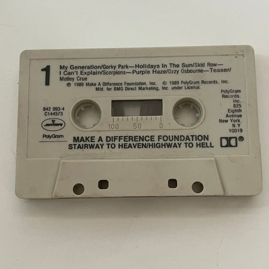 Make a Difference - Stairway to Heaven/Highway to Hell Cassette Tape TB6-OT2