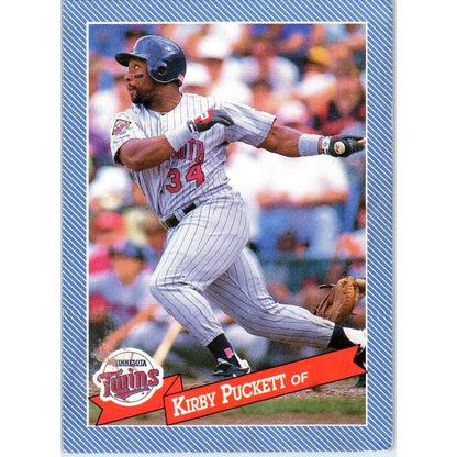 1993 Continental Baking Hostess Baseballs Card Kirby Puckett MN Twins #29 AE5