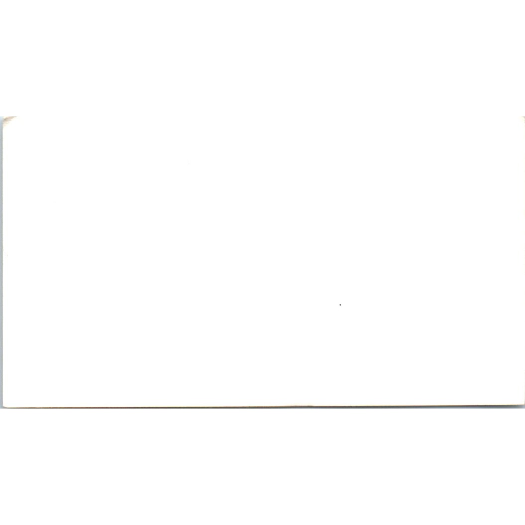 James R. Linderman St. John Lutheran Church Athens TX Vtg Business Card SD8-B4