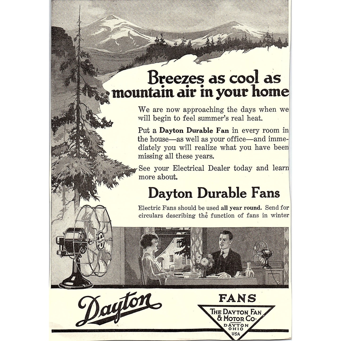 American Telephone and Telegraph Company Work Behind the Service c1920 Ad AF8-8