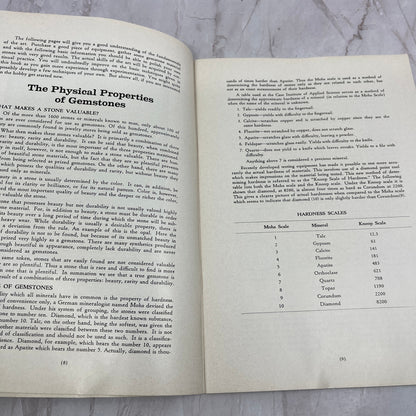 Gem Cutter's Guide - 1963 Minnesota Lapidary Supply Ronald J. Balej M30