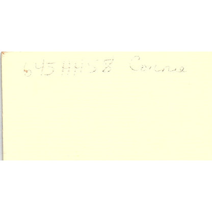 United Savings Of Texas William E Irvine Houston Vintage Business Card SB4-B10