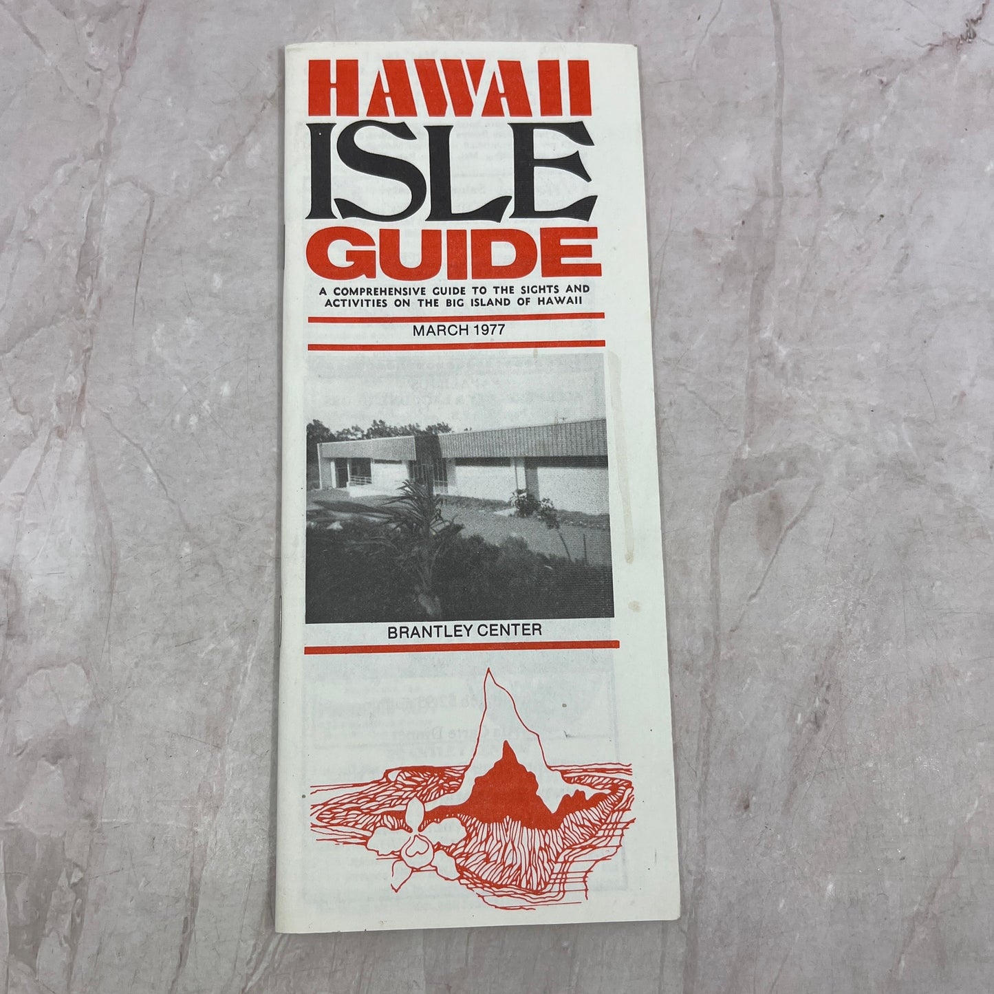 1977 Hawaii Isle Guide Travel Booklet Brochure TJ5-E1