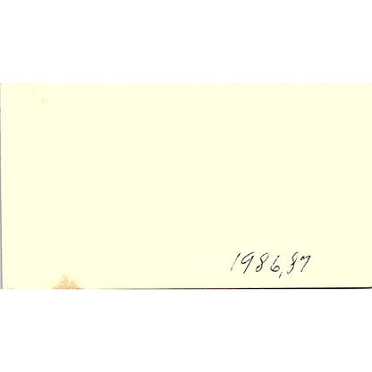 Zales Jewelers Idell Anne Klein Vernon Hills  Vintage Business Card SF3-B9