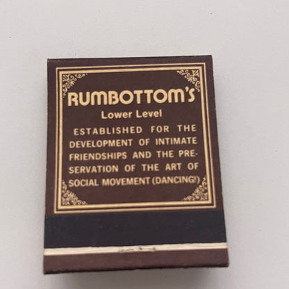 The New Brownstone Restaurant Hartford CT Vintage Matchbook Cover TB8-MB-2