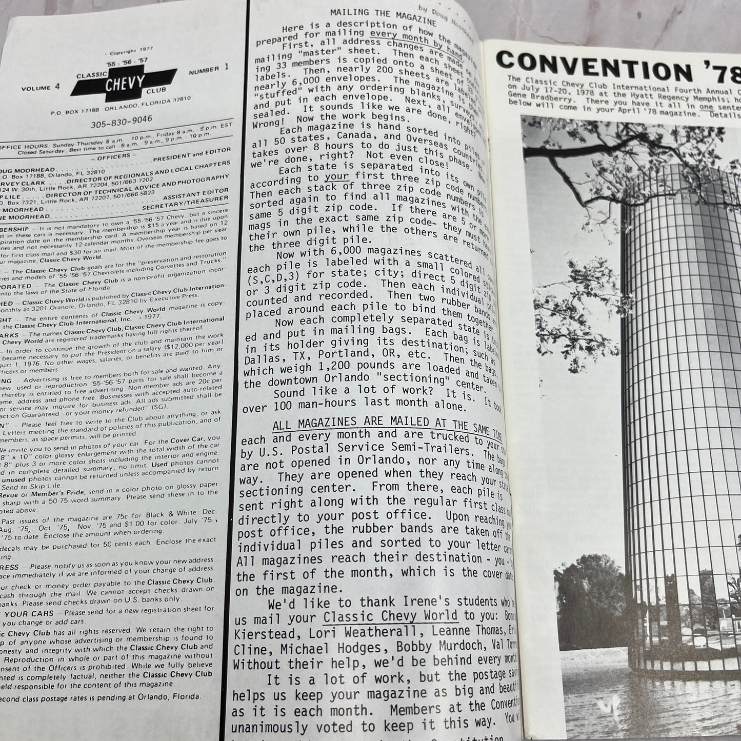 Delivery Sedan - '55, '56, '57 Classic Chevy World Magazine - Dec 1977 M30