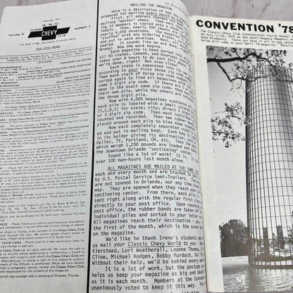 Delivery Sedan - '55, '56, '57 Classic Chevy World Magazine - Dec 1977 M30