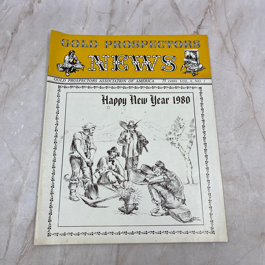 1980 Jan - Gold Prospecting News Magazine - Treasure Hunting Prospecting M11
