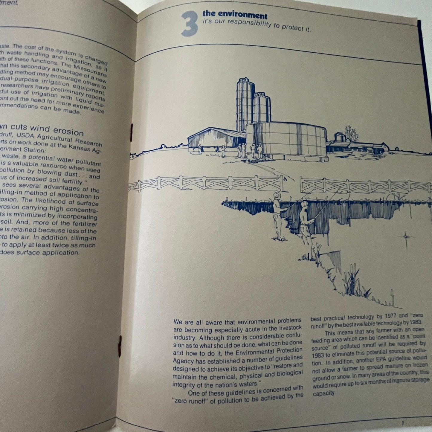 Vintage A.O. Smith Harvestore Products Manure Facts Booklet Slurrystore M39