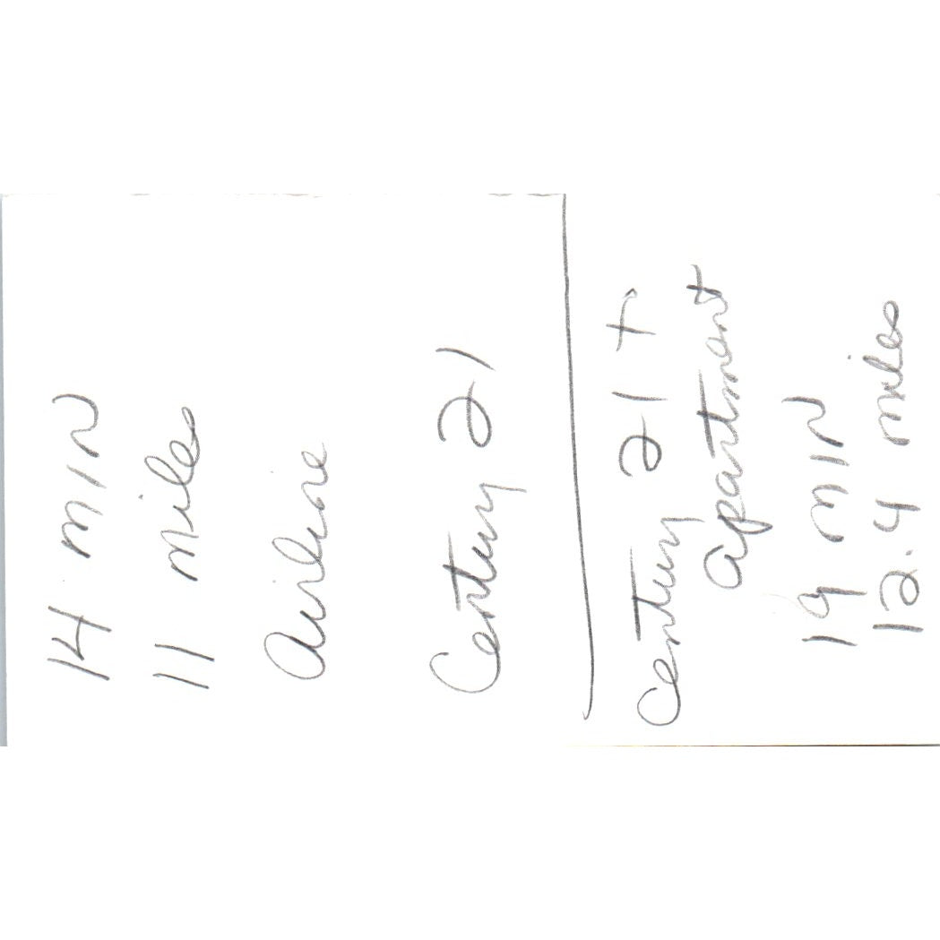 Sherry Davis Island Estates Century 21 Corpus Christi Vtg Business Card SD8-B19