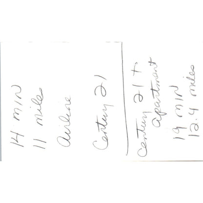 Sherry Davis Island Estates Century 21 Corpus Christi Vtg Business Card SD8-B19