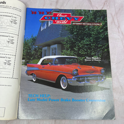 Power Brake Booster - '55, '56, '57 Classic Chevy World Magazine - Sep 1984 M31
