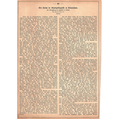 The Storyteller Märchenerzählerin Julius Adam 1892 Engraving V1-3
