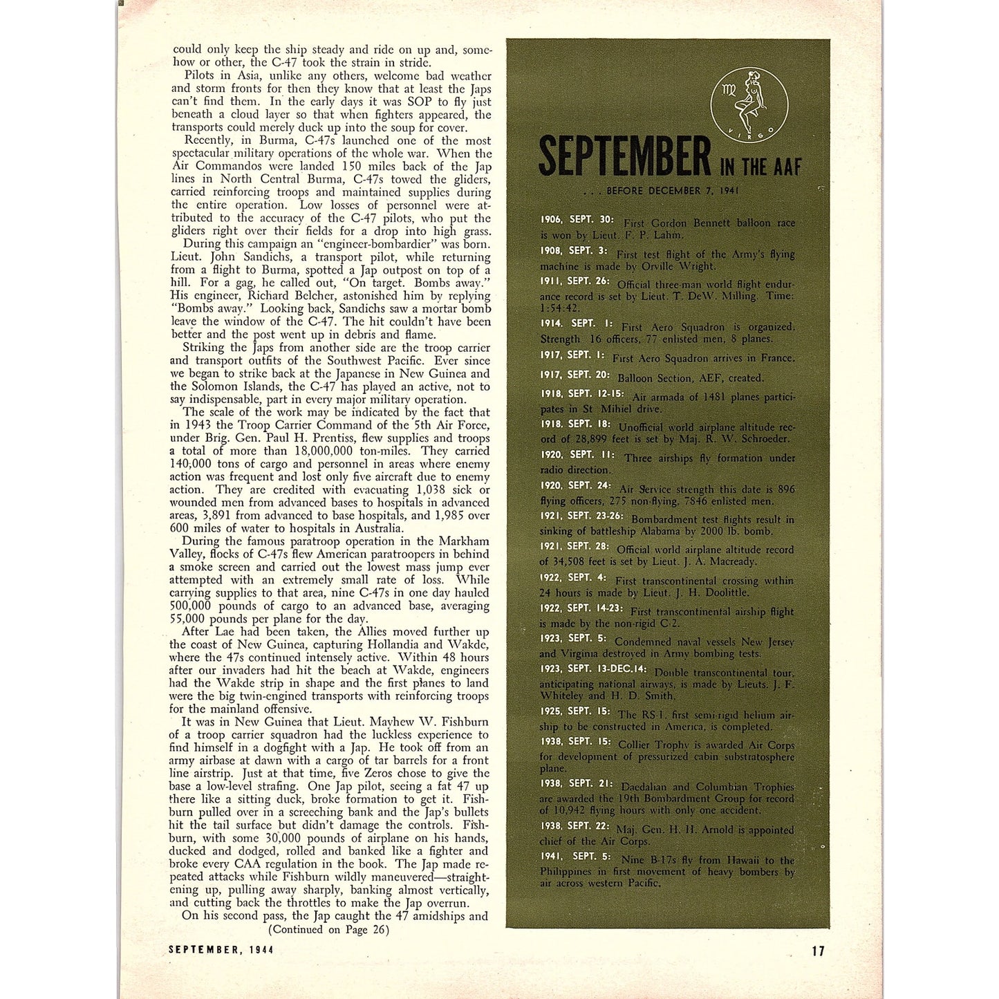Japanese Flak Traps and Tricks 1944 WWII Article AG2-4