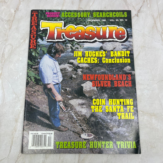 1991 Dec - Treasure Magazine - Treasure Hunting Prospecting Metal Detector M16