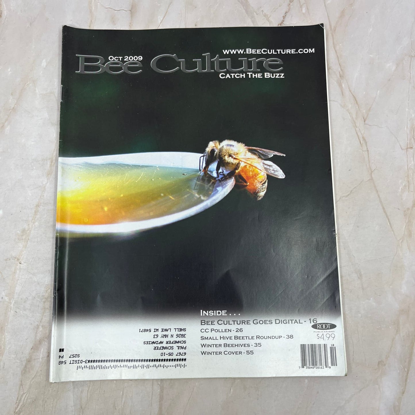 2009 Oct - Bee Culture Magazine - Bees Beekeeping Honey M9