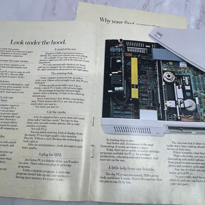 IBM Jr PC 6 Page Ad Catalog Home Computer 1984 Ad AF8-6