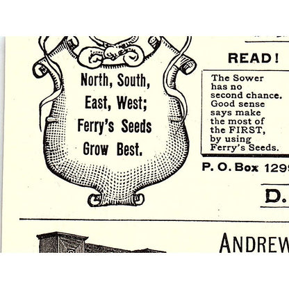 Frank P. Allen Architect Grand Rapids Michigan 1892 Ad AG2-S25