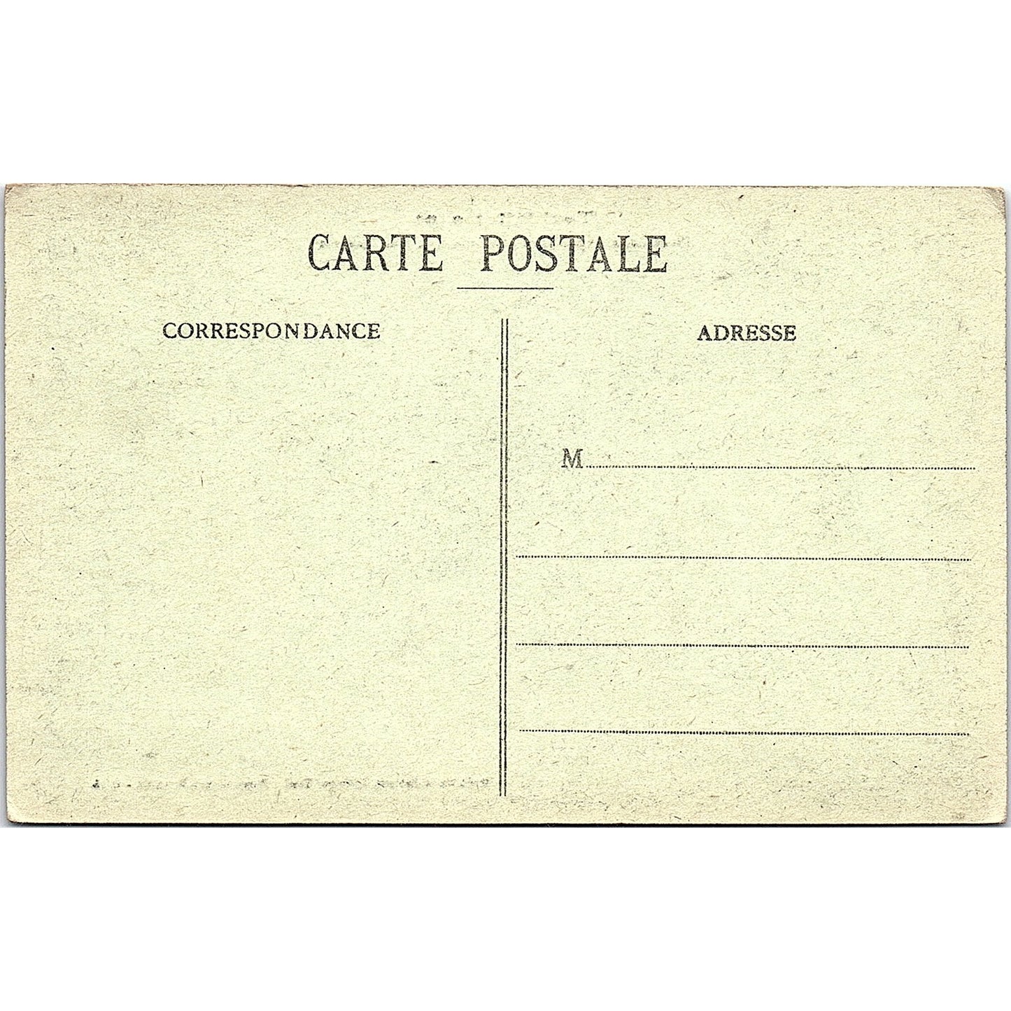 Place De La Republique Au Fond La Rue Navarin French Antique Postcard PE11
