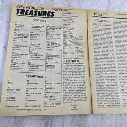 1983 Feb - ICD World of Treasures Magazine - Treasure Hunting Gold Rocks M16