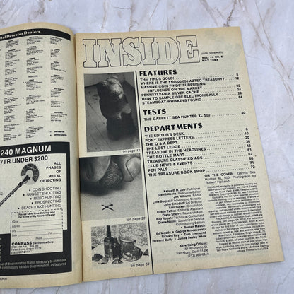 1983 May - Treasure Magazine - Treasure Hunting Metal Detecting Gold Coins M10