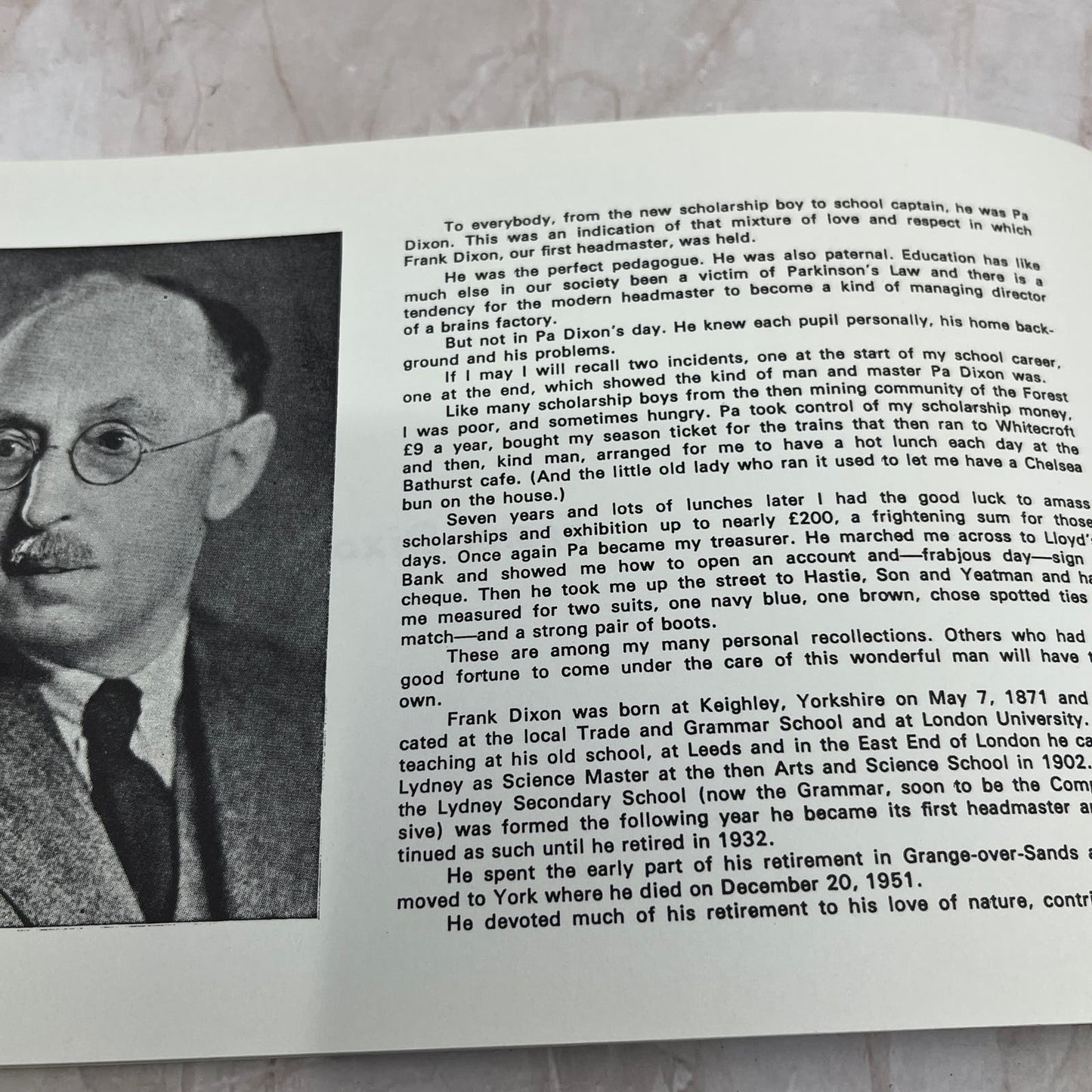 Lydney Grammar School 1903-1973 History Celebration Book TG8-VV