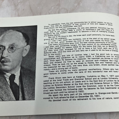 Lydney Grammar School 1903-1973 History Celebration Book TG8-VV