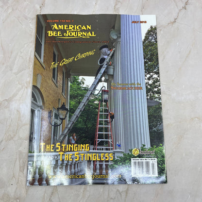 2018 July American Bee Journal Magazine Bees Beekeeping Honey M8