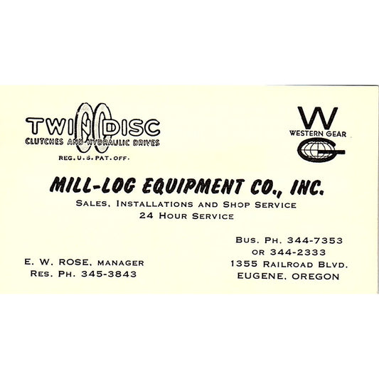 Taylor Machine Work Edward R Fielder Louisville MS Vintage Business Card SB4-B4