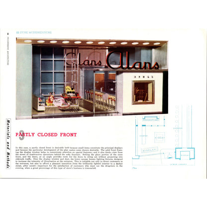 12 Store Modernizations Exhibit of Stores by E.A. Lundberg 1948 Article B8
