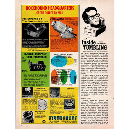 MK Diamond Products Hawthorne California 1971 Magazine Ad D23