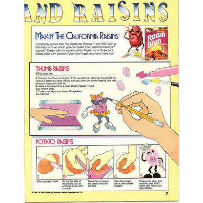 Post Cereal Center For Nutrition & Health Breakfast Fun Facts 1989 Ad AF3-1