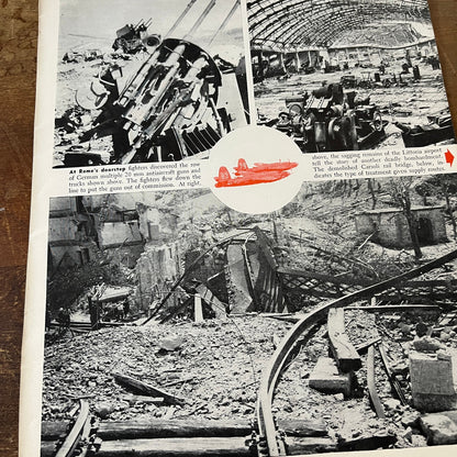 To Rome and Beyond John K Cannon 12th Air Force 2 Pages 1944 WWII Article AG2-3