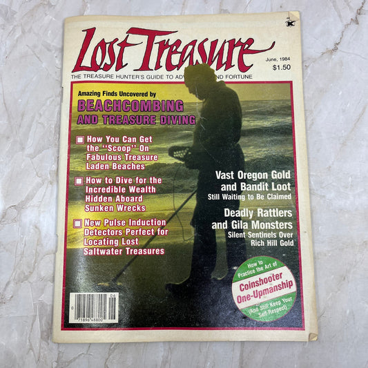 1984 June - Lost Treasure Magazine - Treasure Hunting Gold Prospecting M15