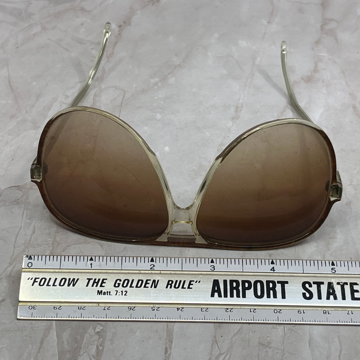 Vintage Roberto Carrenza Entrepreneur Aviator Sunglasses Eyeglasses TG7-G2-2
