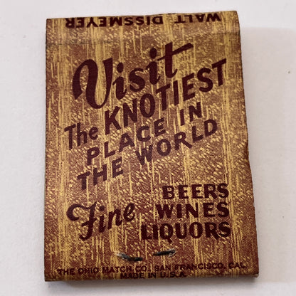 Harry's Knot Inn San Rafael California Vintage Matchbook Cover TB6-MB1-7