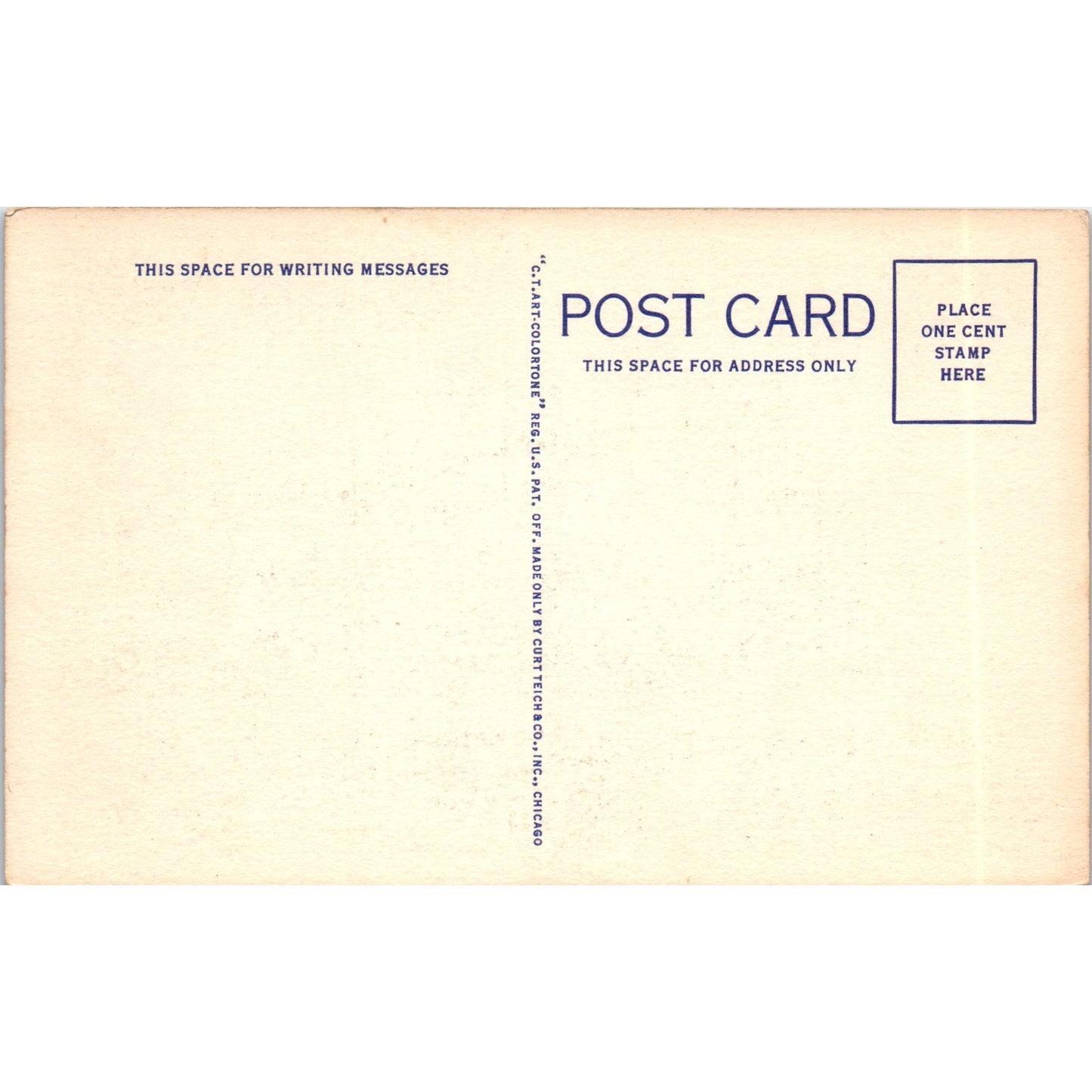 US Post Office Hammond Indiana Vintage Postcard PD9