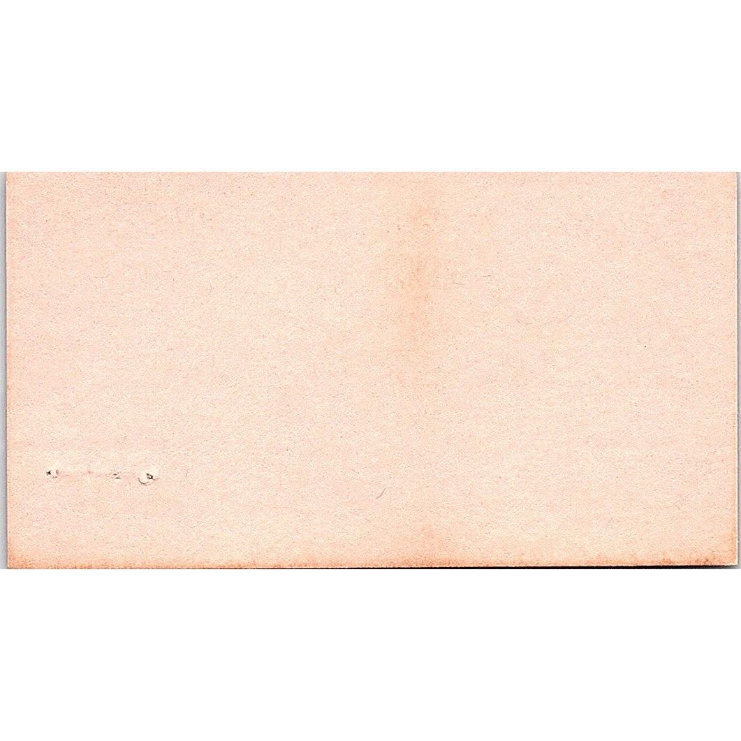Shirley A Gibson Planned Parenthood Center Houston Vintage Business Card SD9-B7