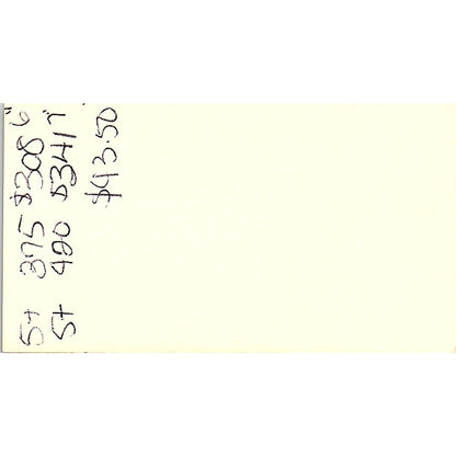 Fritz Nickel's Pastry Shop Long Beach Vintage Business Card SD9-B11