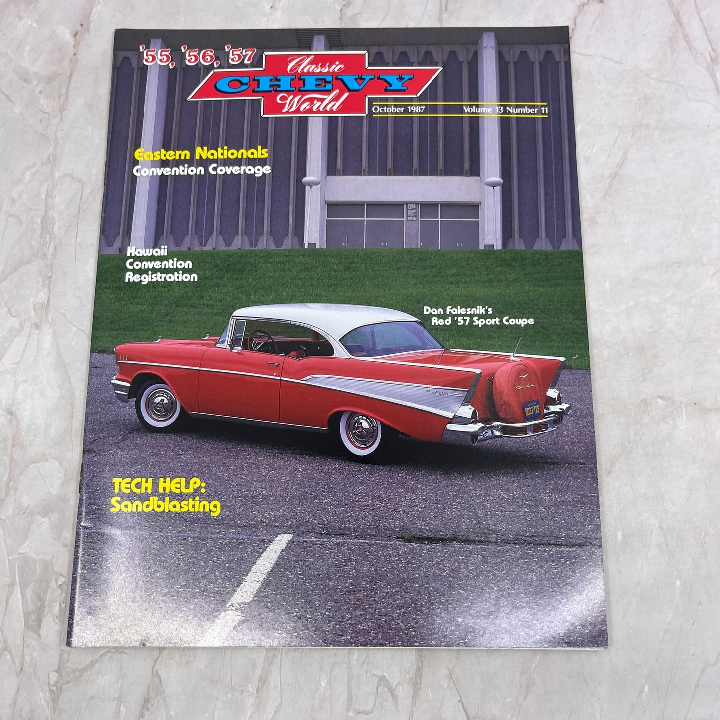 Sandblasting - '55, '56, '57 Classic Chevy World Magazine - Oct 1987 M31