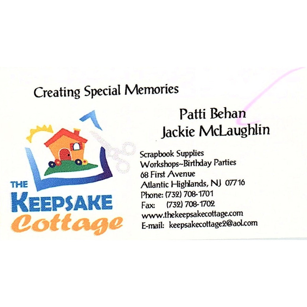 Keepsake Cottage Patti Behan Jackie McLaughlin Atlantic Highlands Card SC9-B10